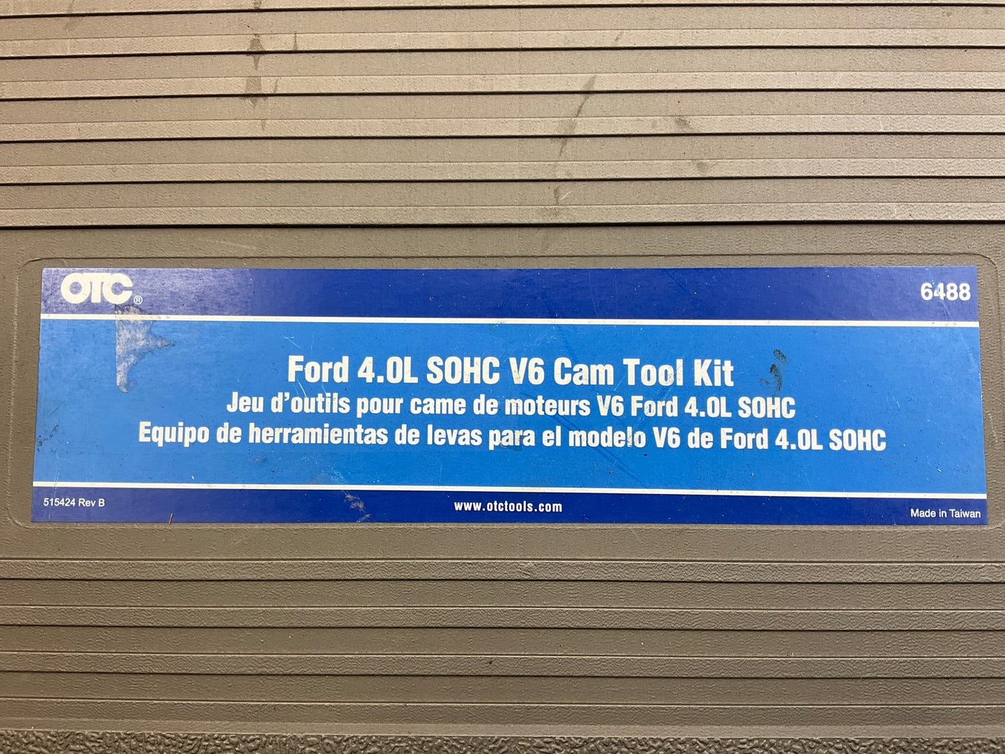 OTC 6488 Ford 4.0L SOHC Cam Timing Chain Service Tool Set