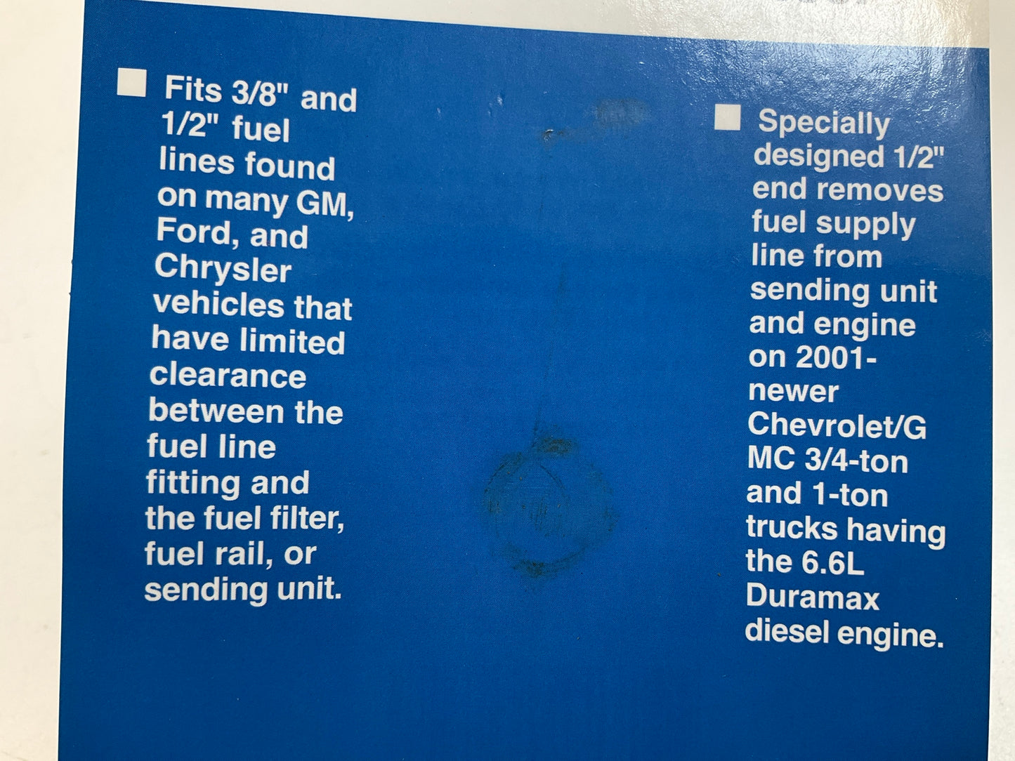 OTC 6511 Fuel Line Disconnect Tool - 3/8'' And 1/2'' Fuel Lines