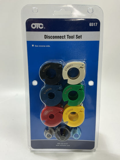 OTC 6517 9 Piece Fuel And A/C Line Disconnect Tool Set