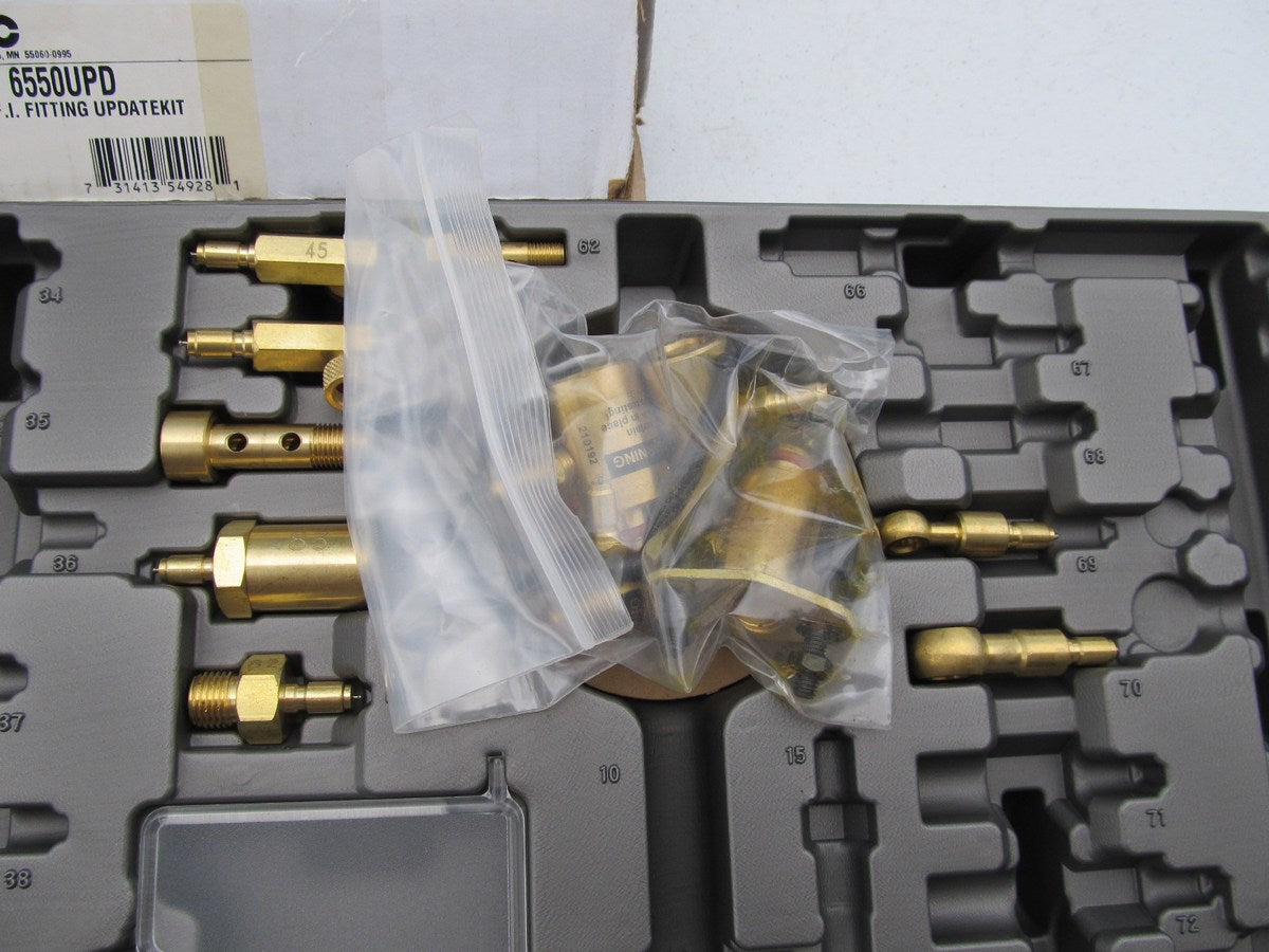 OTC 6550UPD Professional Fuel Injection Fitting Update Kit For OTC 6550
