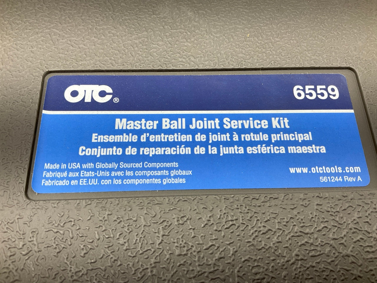 BOX # 2 ONLY - COMES AS SHOWN - OTC 6559 Ball Joint Master Service Tool Kit