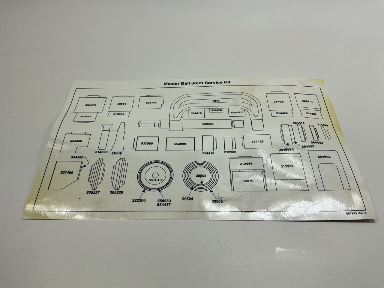 OTC 6559 Ball Joint Master Service Tool Kit