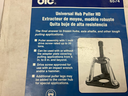 OTC 6574 Universal Heavy Duty Hub Puller, 20-ton Axle Pullet Tool