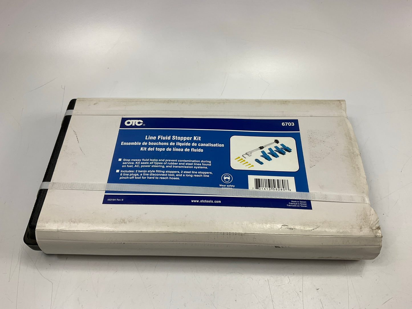 OTC 6703 Line Fluid Stopper Kit Work On Fuel, A/C, Power Steering And Auto Trans