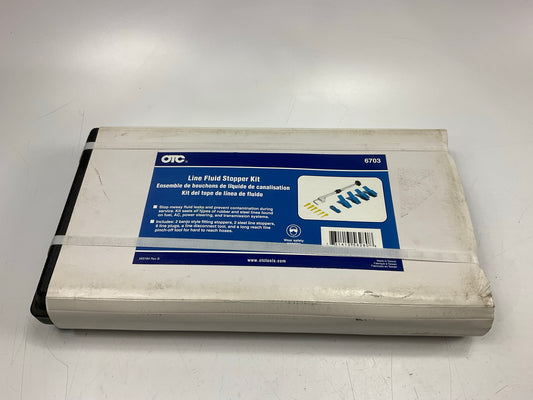 OTC 6703 Line Fluid Stopper Kit Work On Fuel, A/C, Power Steering And Auto Trans