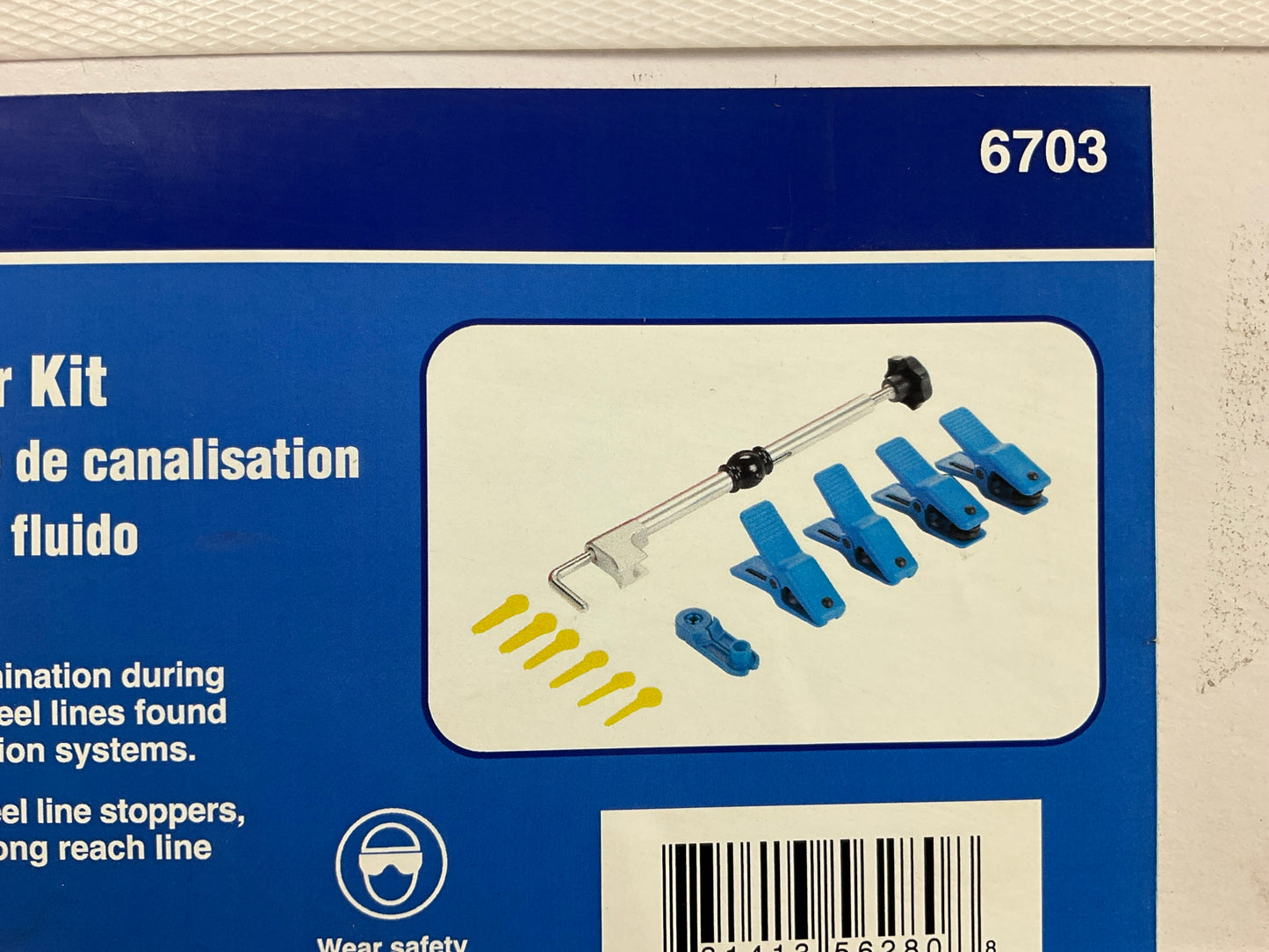 OTC 6703 Line Fluid Stopper Kit Work On Fuel, A/C, Power Steering And Auto Trans