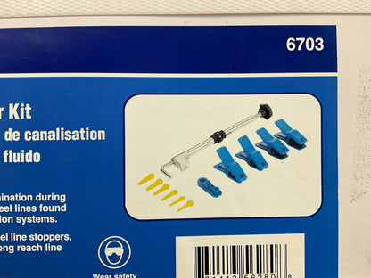 OTC 6703 Line Fluid Stopper Kit Work On Fuel, A/C, Power Steering And Auto Trans
