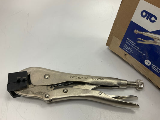 OTC 6719BP Brake Line Bending Pliers 10'' Adjustable, Magnetic Jaw