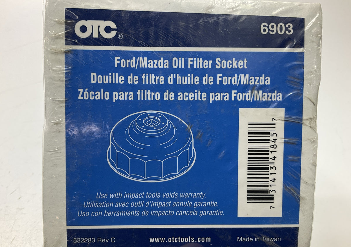OTC Tools 6903 - Oil Filter Socket For Ford/Mazda 2.3L