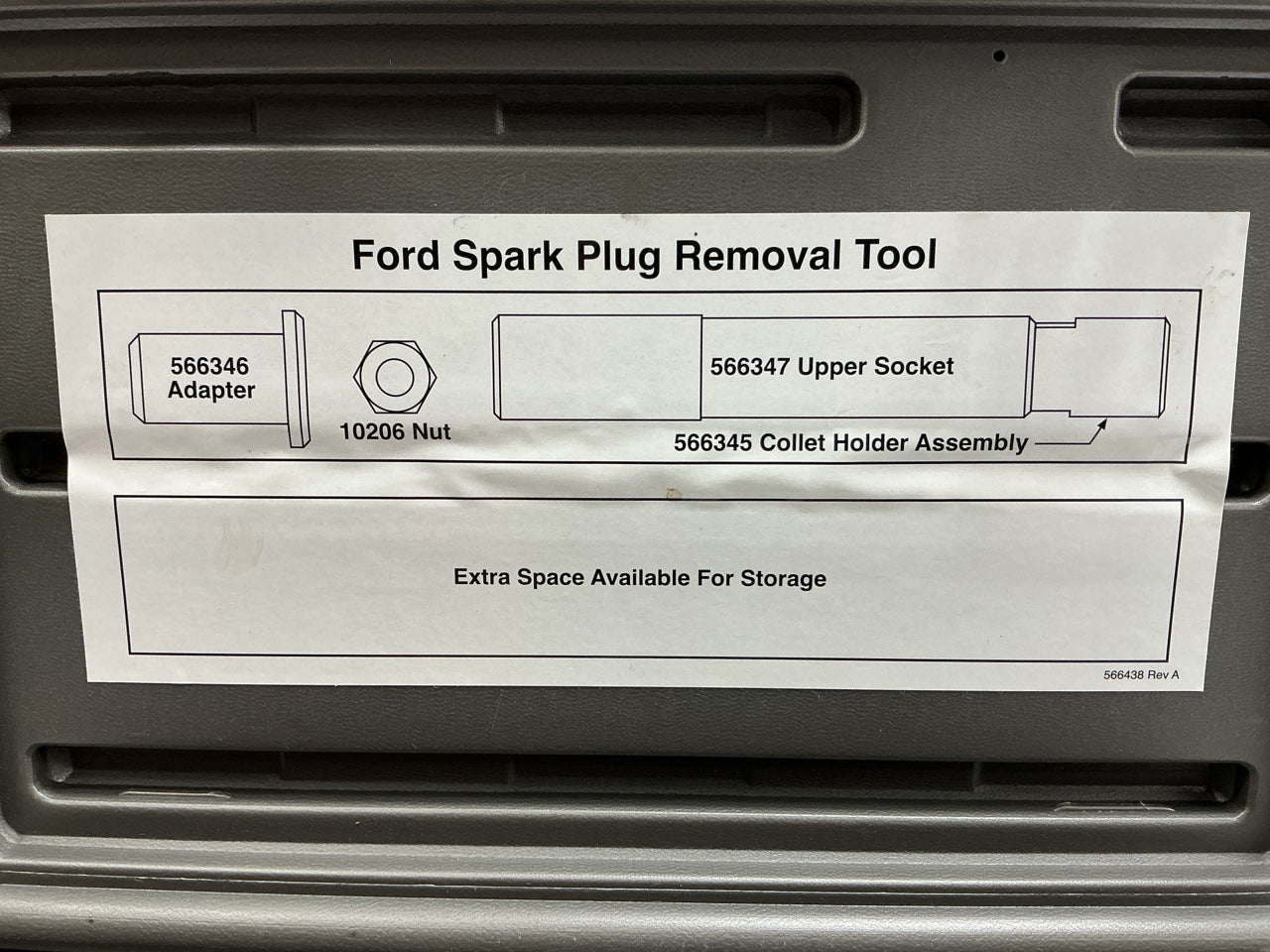 OPEN BOX - OTC 6918 Spark Plug Removal Tool Set Kit FORD Triton 3V 5.4L 4.6L