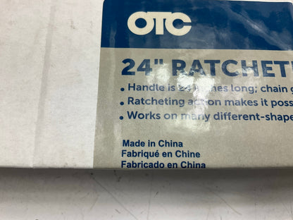 OTC 6969  24-inch Ratcheting Chain Wrench 3'' To 6-1/2'' O.D.