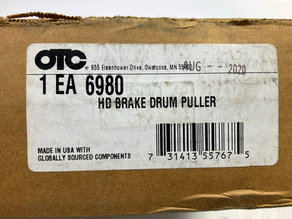 OTC 6980 Heavy Duty Brake Drum And Rotor Puller , Black, Biggest Size