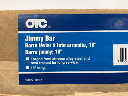 OTC 7166 18 Inch Jimmy Pry Bar (5/8 Inch Diameter)