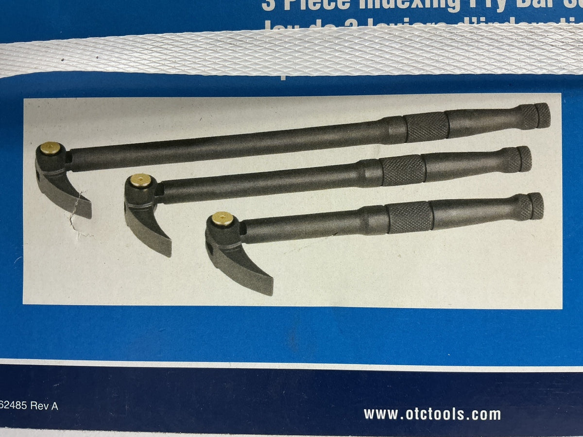 OTC Tools 7175 3 Piece Indexing Pry Bar Set