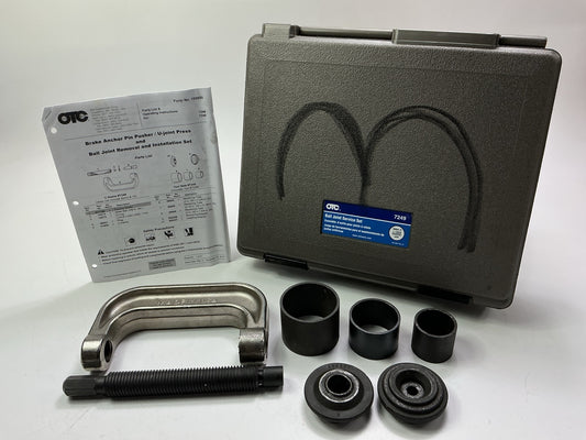 USED, AS SHOWN - OTC Tools 7249 Ball Joint Service Tool, Starter Service Kit
