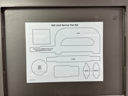 USED, AS SHOWN - OTC Tools 7249 Ball Joint Service Tool, Starter Service Kit