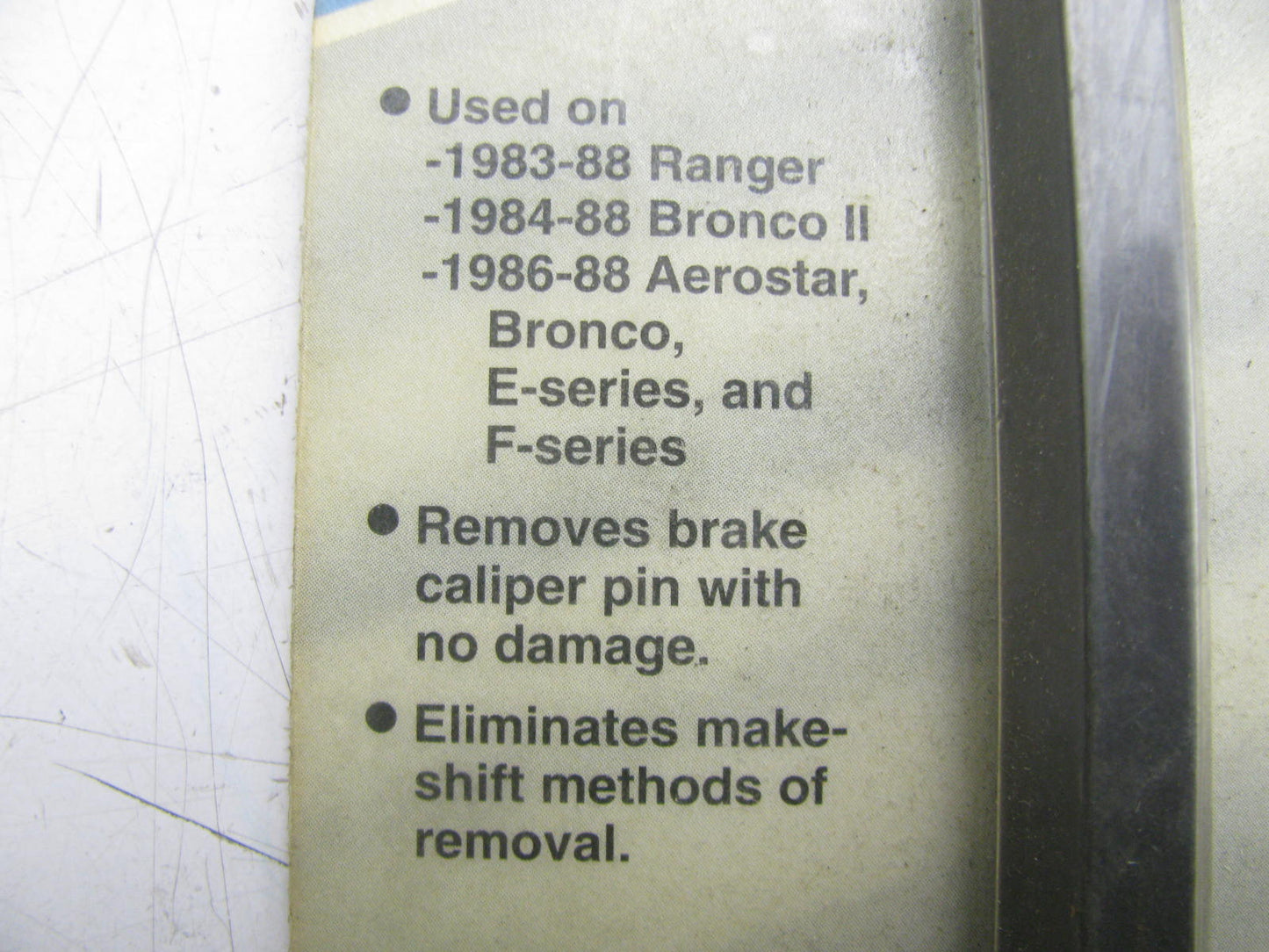 OTC 7299 Brake Caliper Pin Removal Tool For 1980's Ford Truck Van