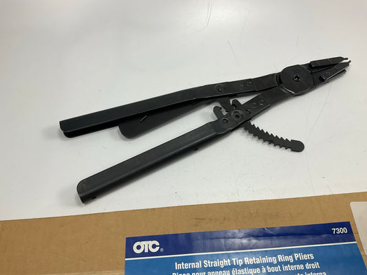 OTC 7300 Internal Retaining Snap Ring Straight Tip Pliers, 3-1/16''-6-1/4'' Range