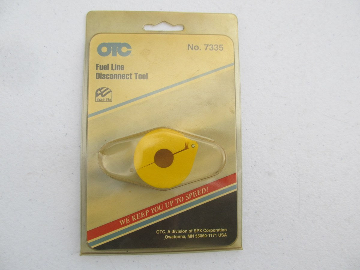 OTC 7335 Yellow 3/8'' Ford Fuel Line Disconnect Tool W/ Spring Lock Coupling