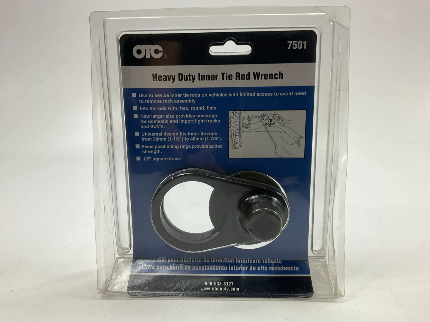 OTC Tools 7501 Heavy Duty Inner Tie Rod Wrench