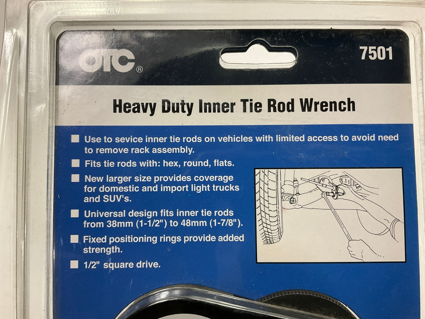 OTC Tools 7501 Heavy Duty Inner Tie Rod Wrench