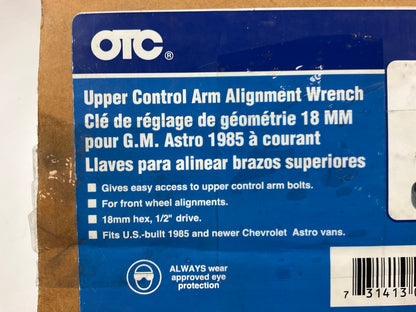 OTC 7537 18mm Upper Arm Alignment Wrench For  1987-1989 Chevy Astro