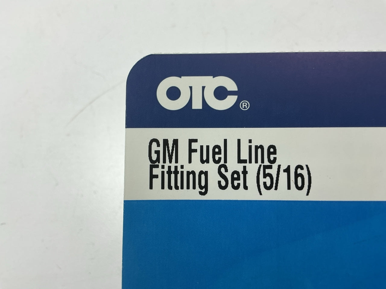 OTC 7628 GM TBI Fuel Line Fitting Adapter Set (5/16'')