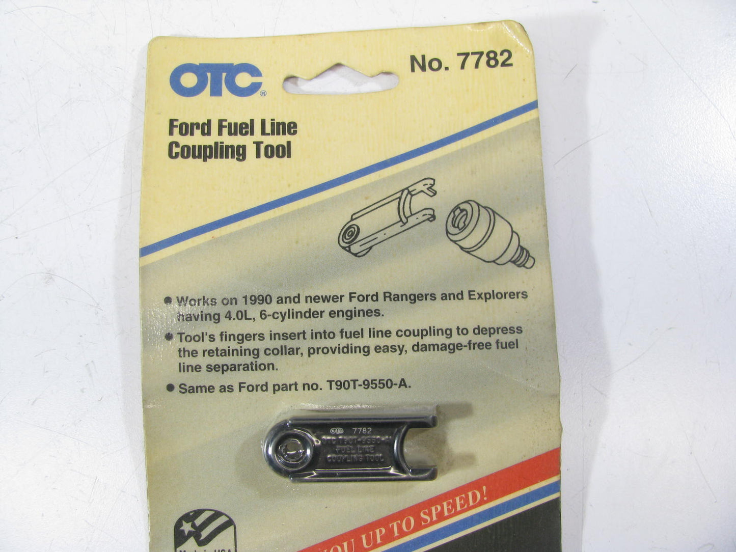 OTC 7782 Ford Fuel Line Coupling Tool - T-90-T-9550-A