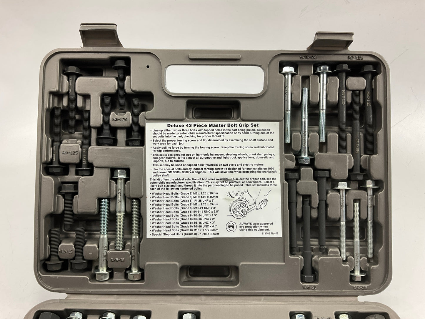 OTC Tools 7793 Master Bolt Grip Puller Tool Kit