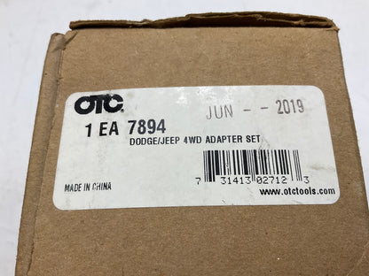 OTC Tools 7894 Ball Joint Service Adapters For Dodge 4WD