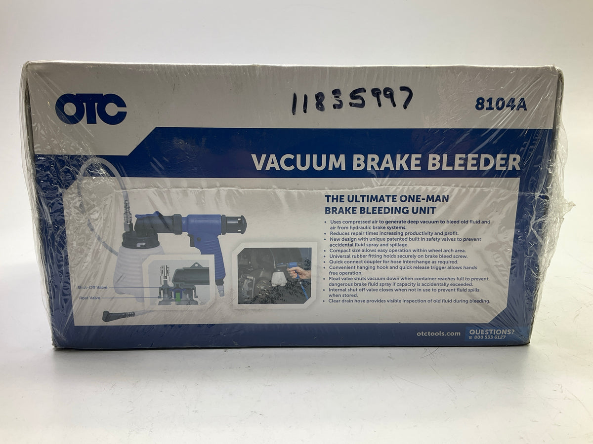 OTC 8104 Air Operated One Man Vacuum Brake Bleeder Gun Tool