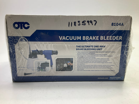OTC 8104 Air Operated One Man Vacuum Brake Bleeder Gun Tool