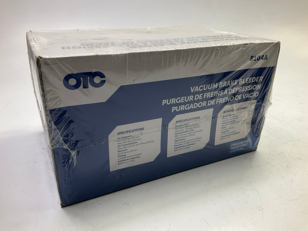 OTC 8104 Air Operated One Man Vacuum Brake Bleeder Gun Tool