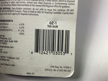 Ozium OZ1 Air Cleaner 0.8 Oz Spray, Original 3-PACK