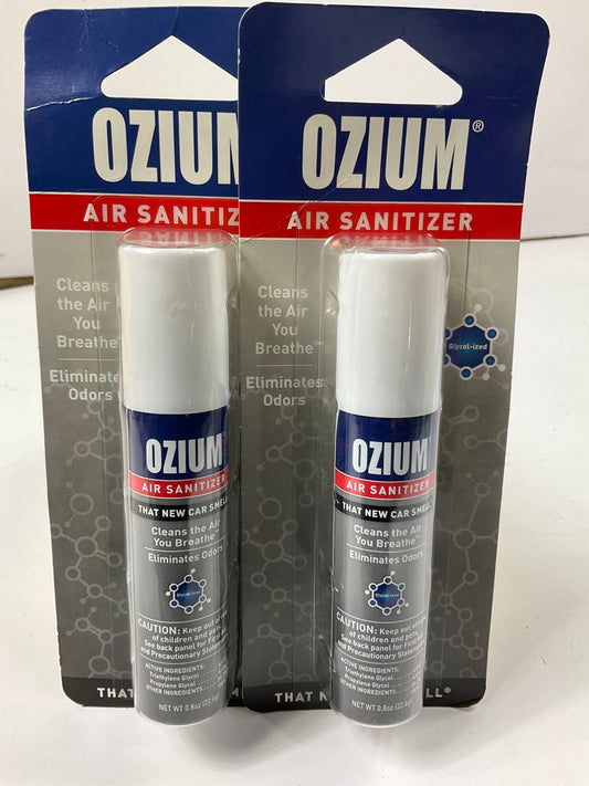 Ozium OZ-22 Air Cleaner 0.8 Oz Spray, That New Car Smell 2-PACK