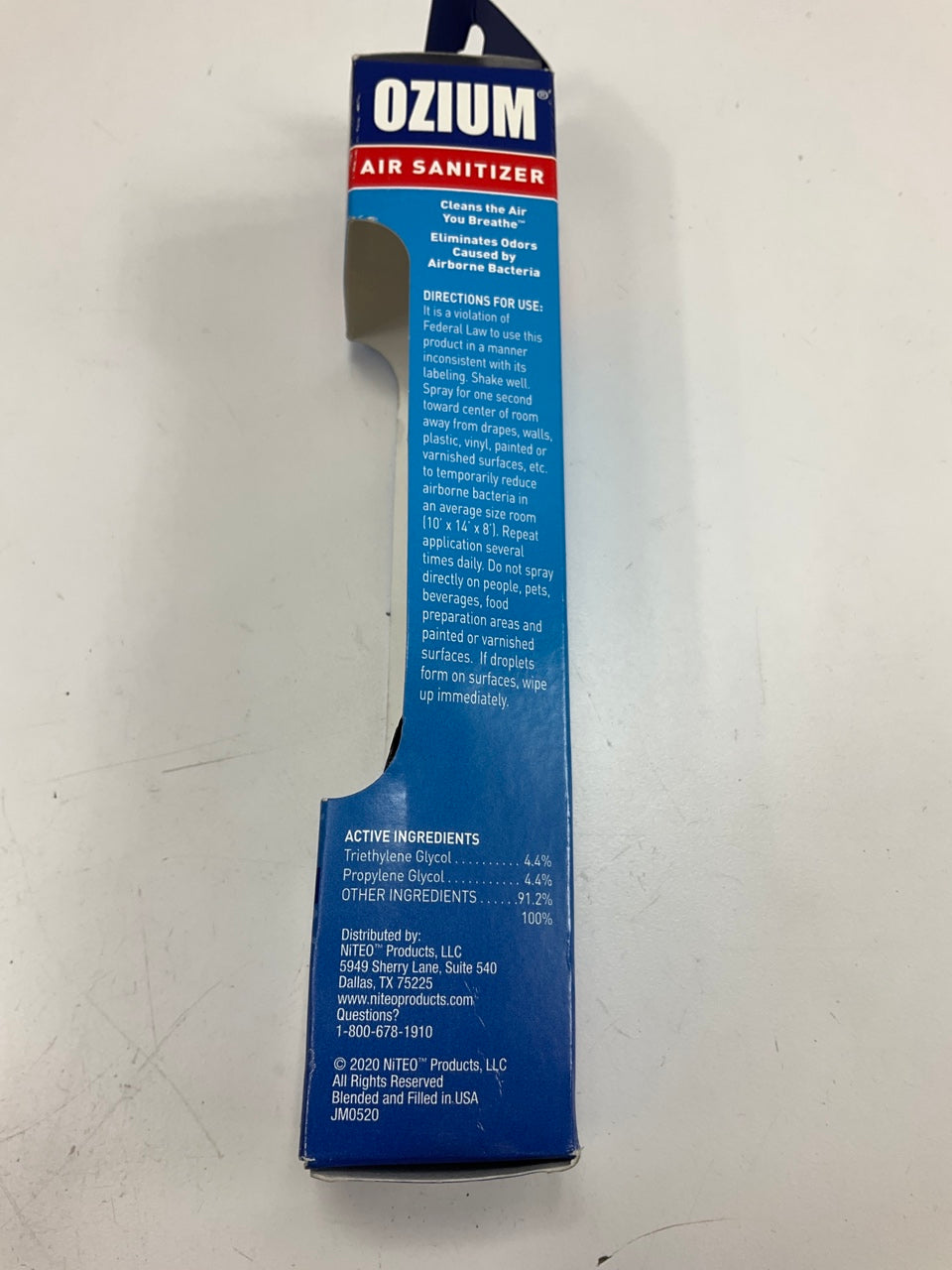 (3) Ozium 3.5 Oz. Air Sanitizer & Odor Eliminator Spray, Original Scent