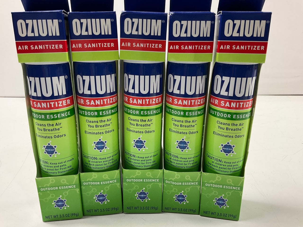 Ozium OZM31 Air Cleaner 3.5 Oz Spray, Outdoor Essence Scent (5-PACK)