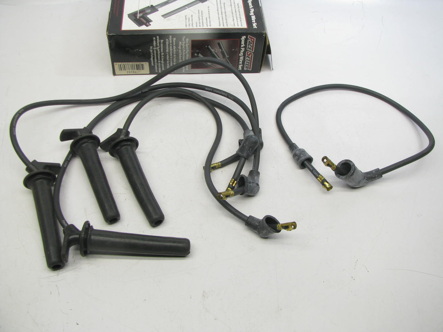 Pace Setter 73151 Ignition Spark Plug Wire Set For 1990-1998 Protege 1.8L DOHC