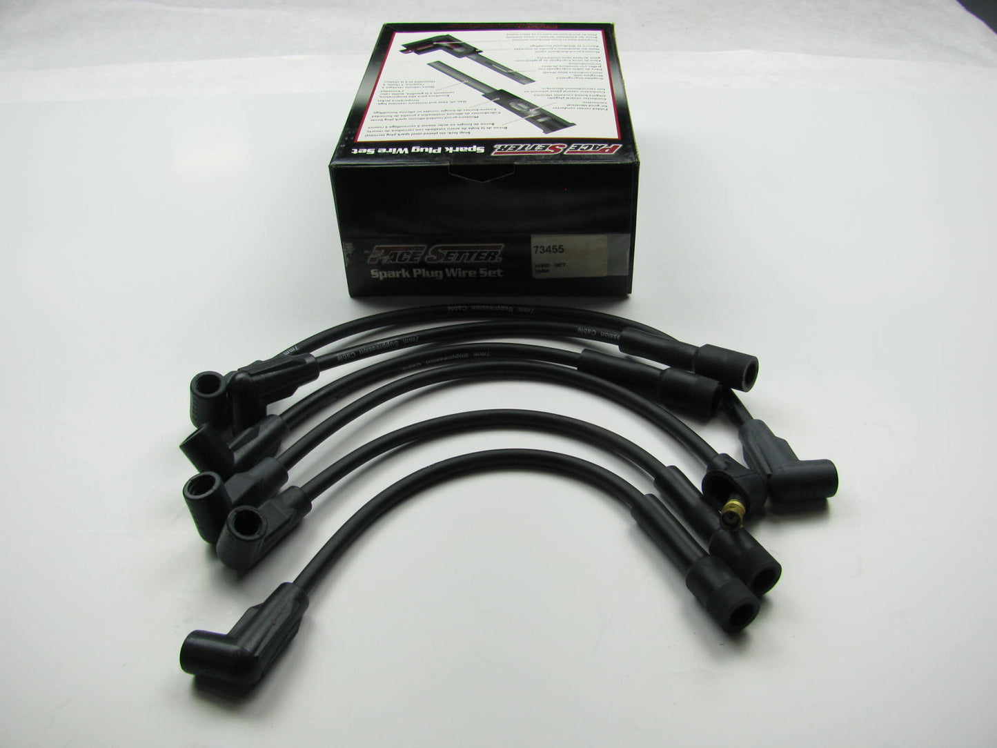 Pace Setter 73455 Ignition Spark Plug Wire Set For 1983-1990 Iron Duke 2.5L
