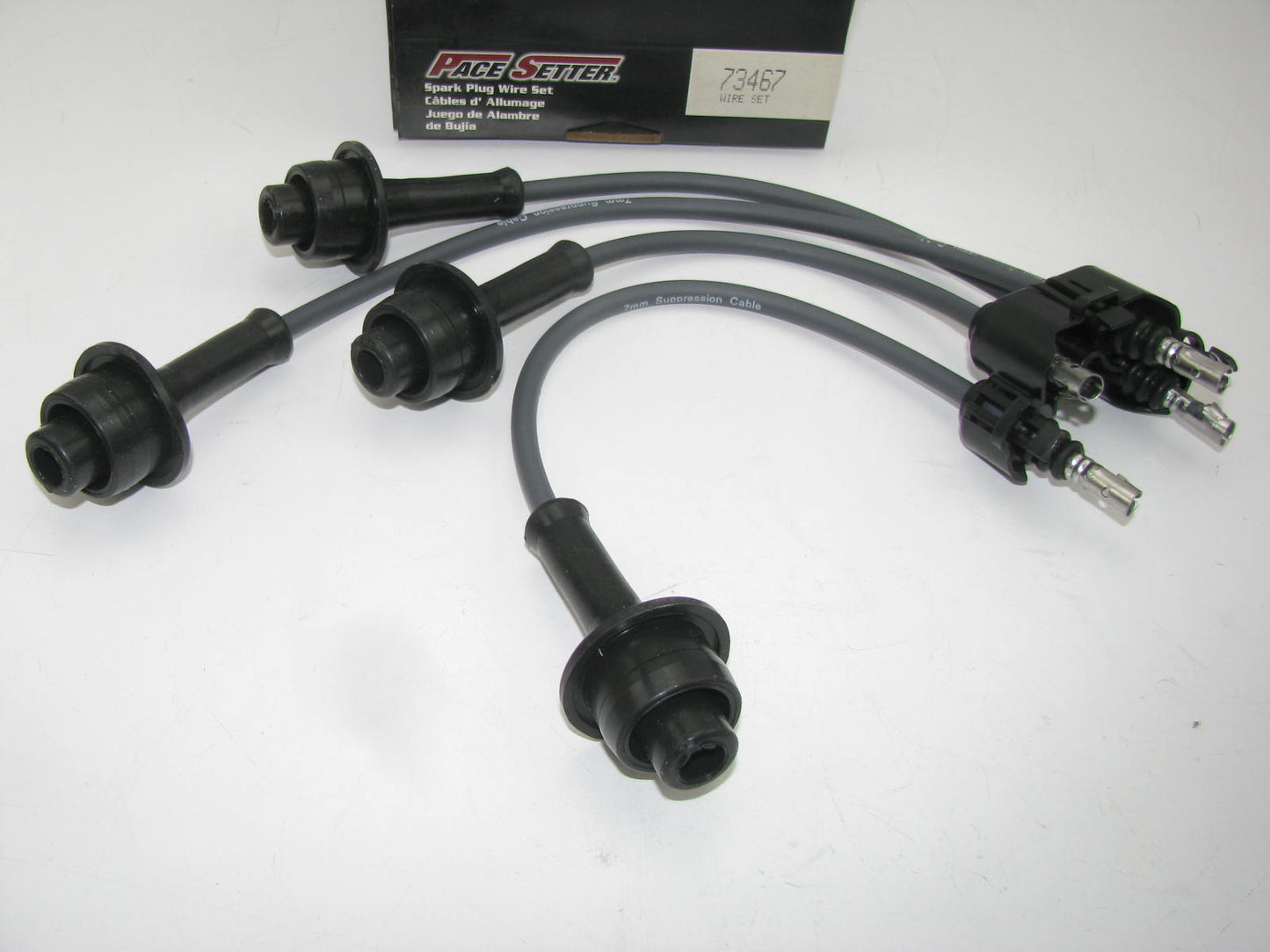 Pace Setter 73467 Ignition Spark Plug Wire Set For 1984-1989 Toyota Van