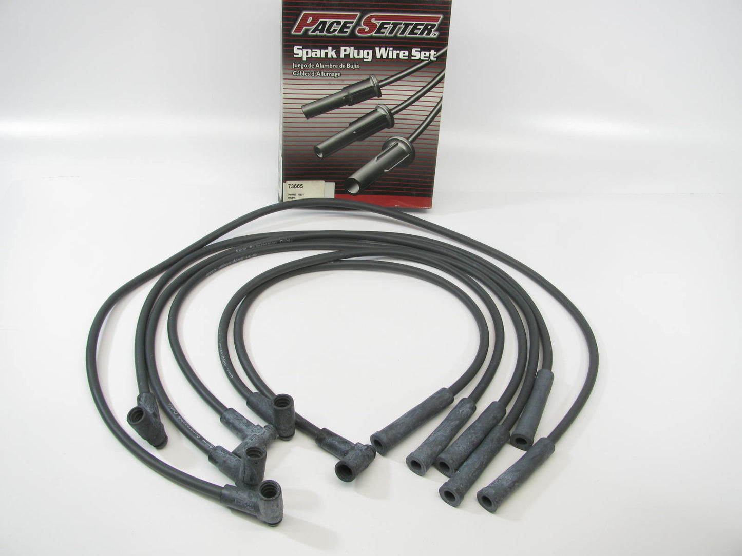 Pace Setter 73665 Ignition Spark Plug Wire Set For 1984-1987 Buick 3.8L-V6 Turbo