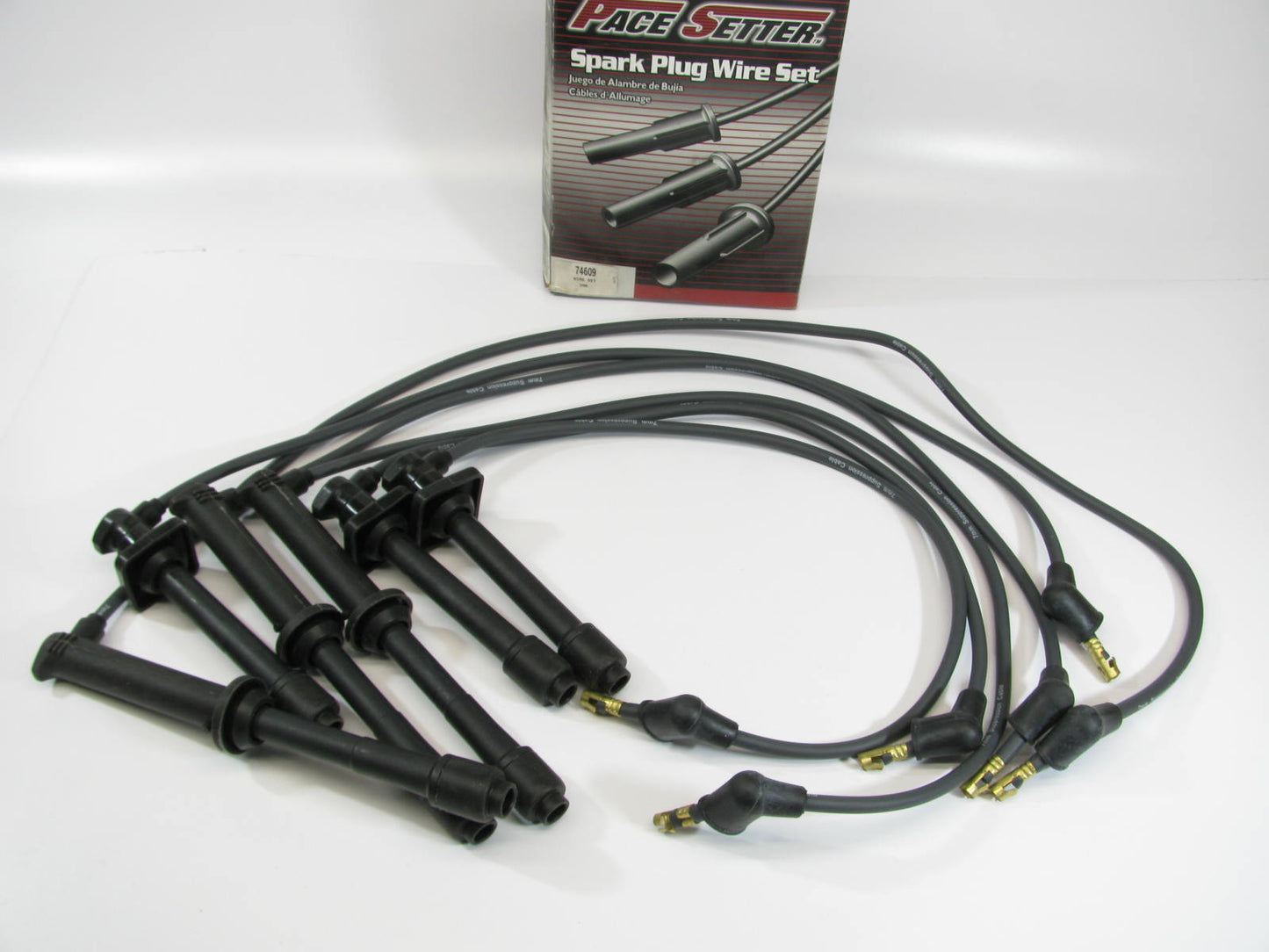 New Pace Setter 74609 Ignition Spark Plug Wire Set For 92-93 Mazda MX-3 1.8L V6
