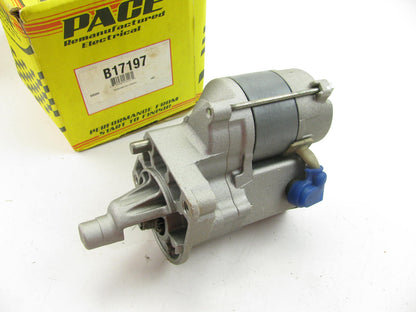 REMAN - Pace B17197 Starter Motor For 1990-1992 Chrysler 3.3L V6