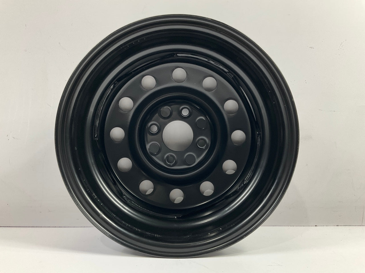 Pacer A105166 4x108 (4x4.25 Inches) Black Steel Wheel 15''x6'', +41mm Offset