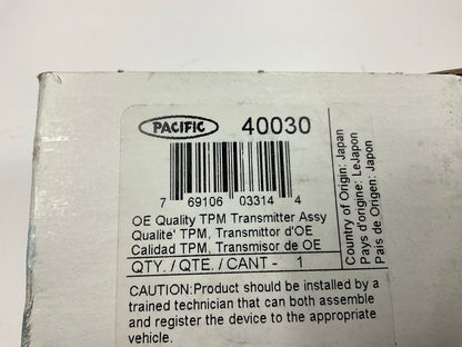 Pacific 40030 TPMS Tire Pressure Monitor Sensor