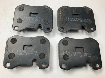 Pagid 20481NA Front Brake Pads