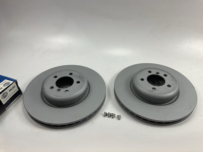 (2) Hella Pagid 355120831 Front Brake Rotors