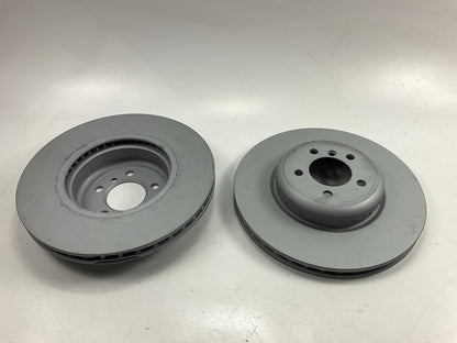 (2) Hella Pagid 355120831 Front Brake Rotors