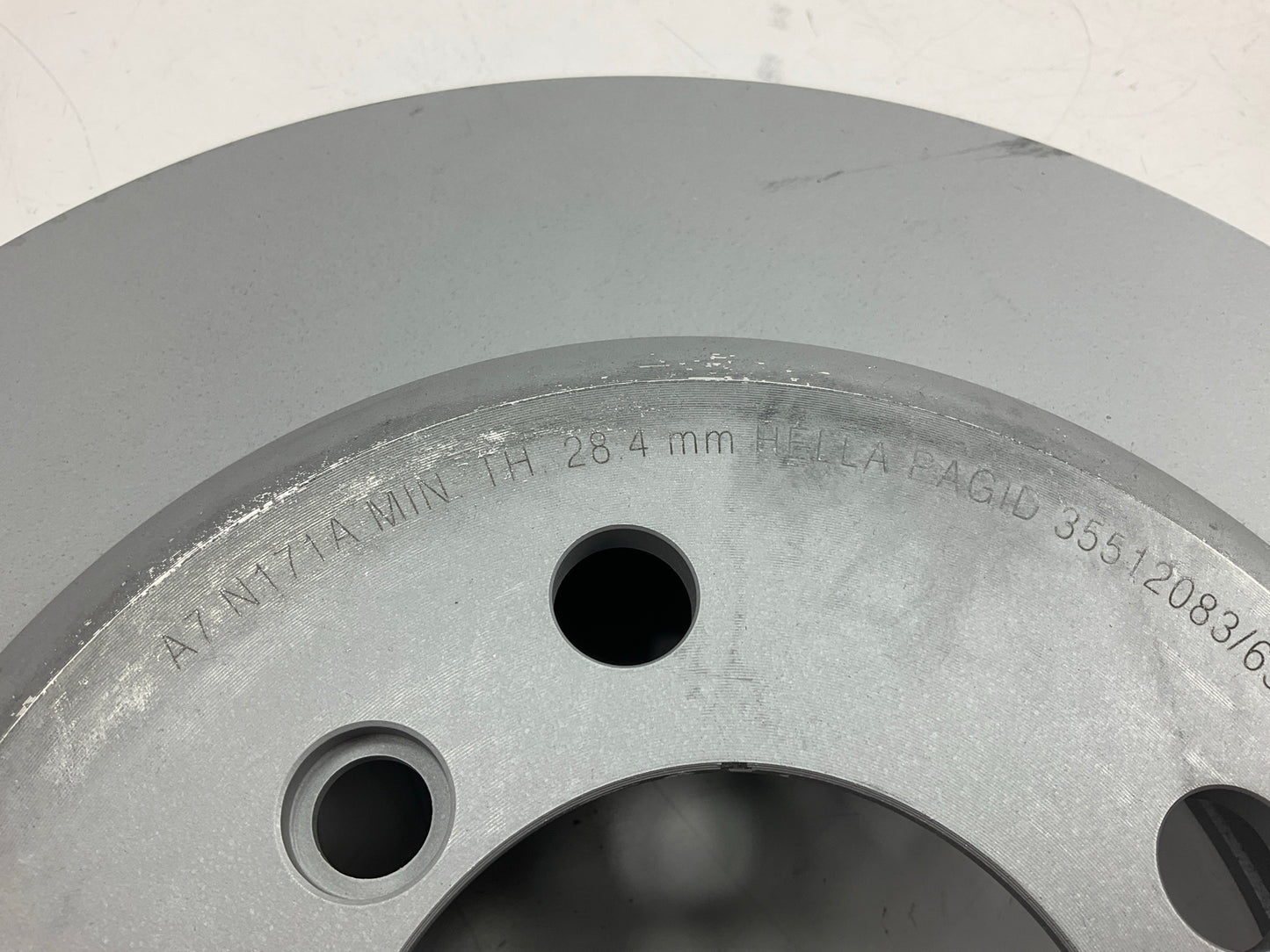 (2) Hella Pagid 355120831 Front Brake Rotors