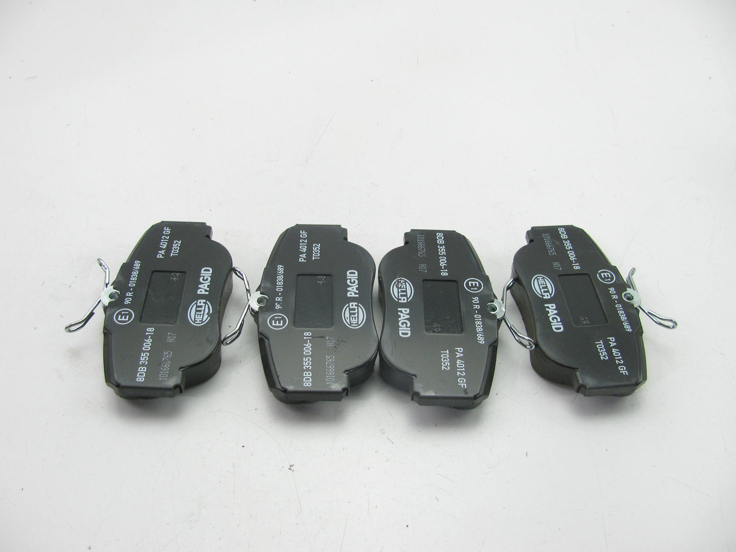 PAGID T0352 Front Brake Pad Set